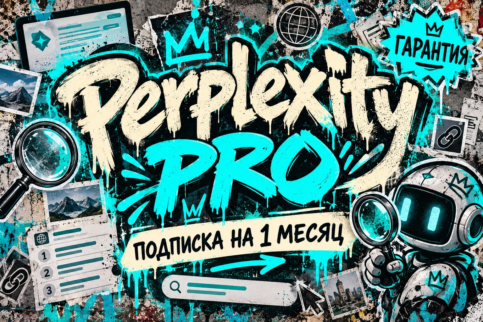 Perplexity Pro на 1 месяц, официальная подписка