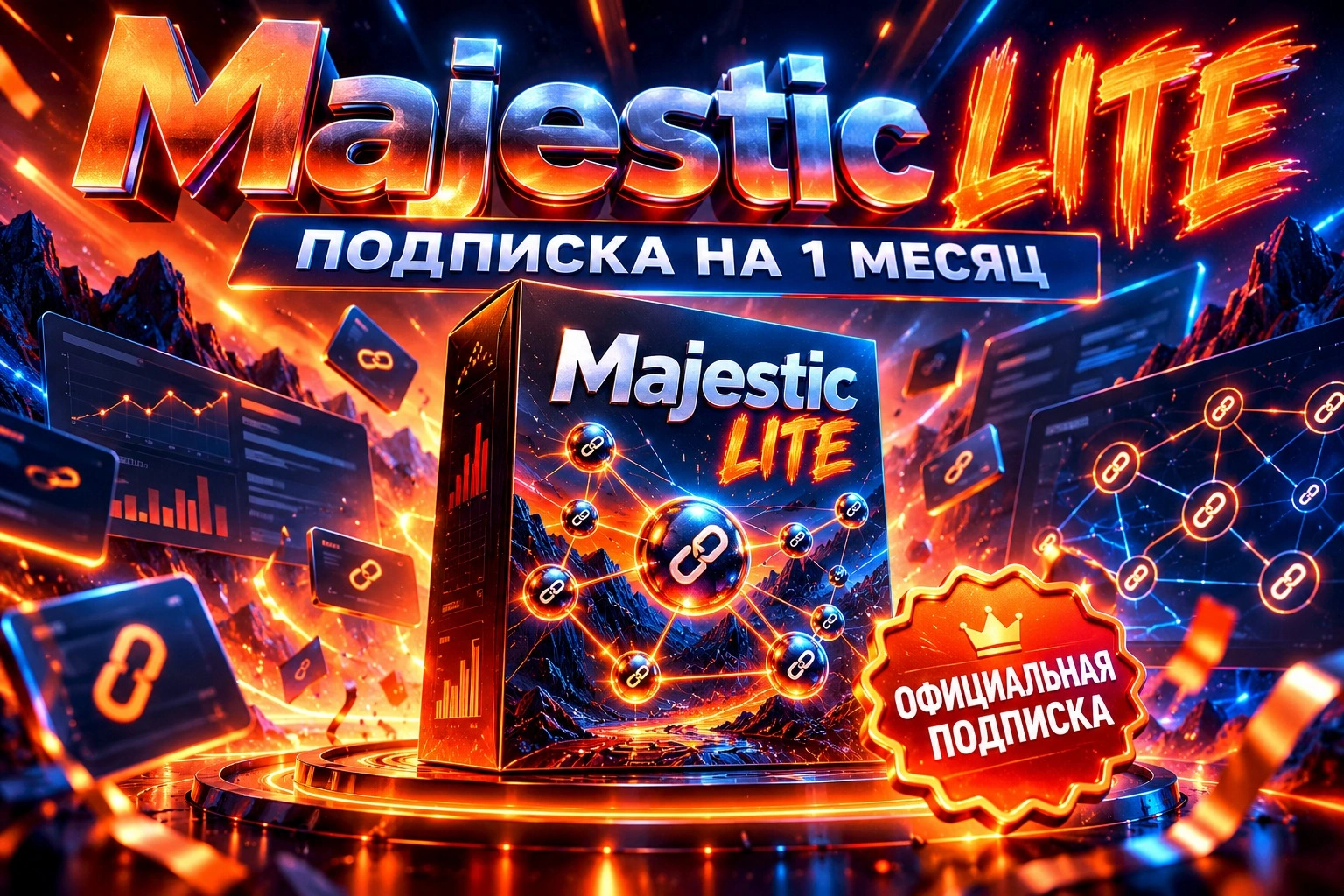Majestic Lite на 1 месяц, официальная подписка