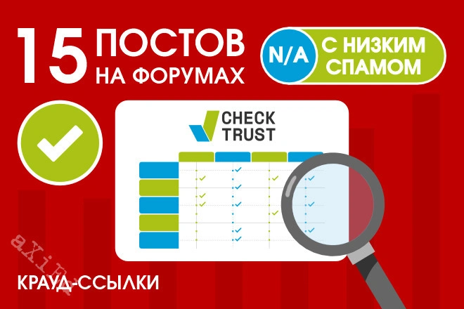 15 крауд ссылок посты на форумах с низким спамом
